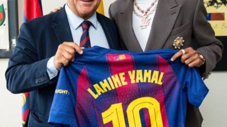Foot : Yamal prolonge au Barça et récupère le numéro 10 de Messi