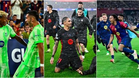 El Barça de Flick, un especialista en remontadas agónicas
