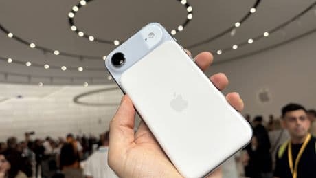 The iPhone Air’s battery pack is slim, but not as slim as the iPhone Air
