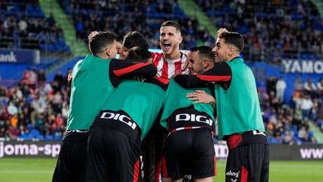 El Athletic, a la Champions; el Getafe seguirá sufriendo