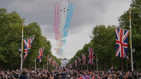 PHOTO COLLECTION: Britain VE Day Parade