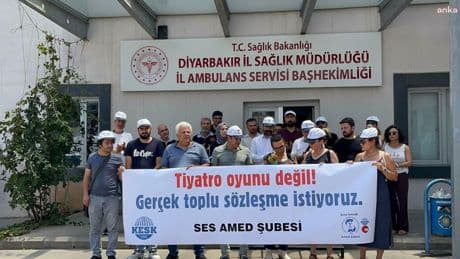 Diyarbakır’daki sağlık emekçileri toplu sözleşme taleplerini açıkladı