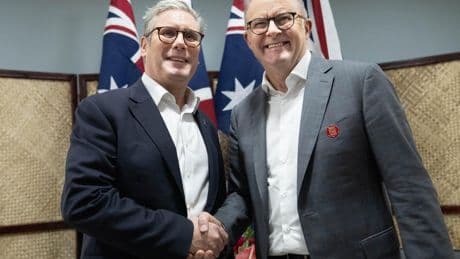 Starmer speaks to Australian counterpart after ‘historic election win’