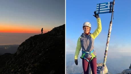 Climbing the mountain of the gods and the highest point in Greece