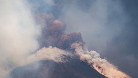 En vidéo, les images spectaculaires de la coulée de cendres de l’Etna