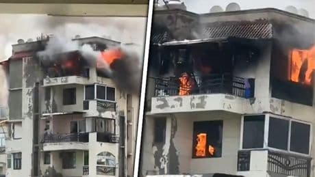 Heftige brand in appartementencomplex India: mogelijk meerdere doden