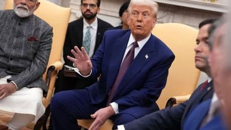Donald Trump: Strafzölle für Indien wegen Geschäften mit Russland in Kraft