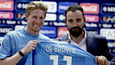 De Bruyne in conferenza stampa: «Mi ha convinto il progetto. Sono qui per fare il massimo»