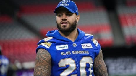 New training regimen has Bombers’ Oliveira prepared for 2025 CFL season