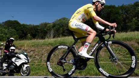 13. Etappe der Tour de France: Es geht weiter nur bergauf für Tadej Pogacar