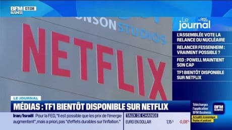 Médias : TF1 bienôt disponible sur Netflix