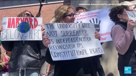 Harvard sues Trump administration to stop funding freeze