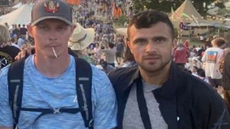Men accused of shooting prison officer dead in 'revenge' pictured at Glastonbury