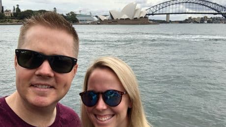 I'm an American who moved to Australia for work. The job perks were great, and it felt easy to be healthy.