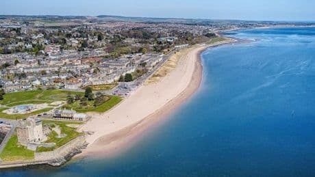 Scotland's 'sunniest city' with sandy beach and award winning fish and chips