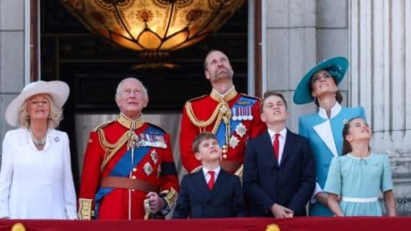 „Trooping the Colour“ in London: Geburtstagsparade mit Trauerflor