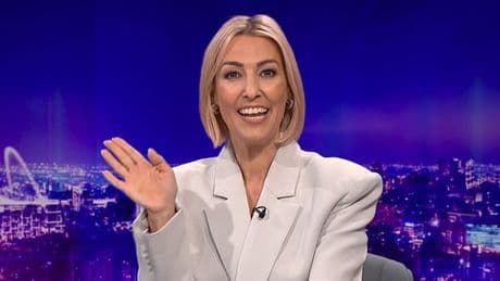 Smiling Kelly Cates makes lighthearted joke about being the third choice Match of the Day presenter as she hosts BBC show for the first time