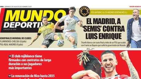 Portada de hoy de la Edición Bizkaia-Araba de Mundo Deportivo