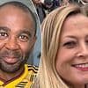 Partner of charity hero who was found stabbed to death by crew attending a gas explosion is charged with her murder and arson