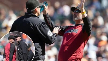 Diamondbacks manager Torey Lovullo tries to flip script on umpires in wild ejection meltdown