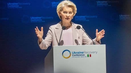 Etat für die Jahre 2028 bis 2034: Von der Leyen schlägt EU-Budget von zwei Billionen Euro vor