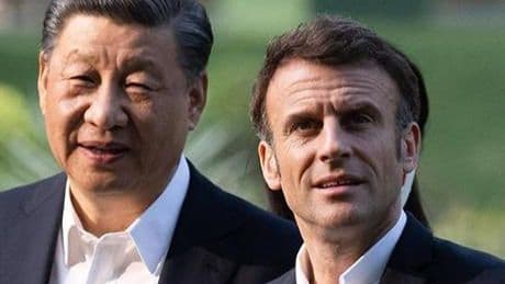 Fransa Cumhurbaşkanı Macron, Çin Devlet Başkanı Şi ile görüştü