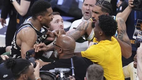 Pacers end Bucks’ season in brutal fashion as tempers flare in what could be Giannis Antetokounmpo’s Milwaukee end