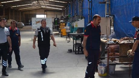 Aksaray'da fabrikada patlama: 1 ölü, 3 yaralı