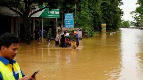 Au Vietnam, la tempête Wipha fait trois morts et des milliers de sinistrés
