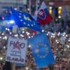 Thousands in Slovakia gather in renewed protest against pro-Russian policies of Prime Minister Fico