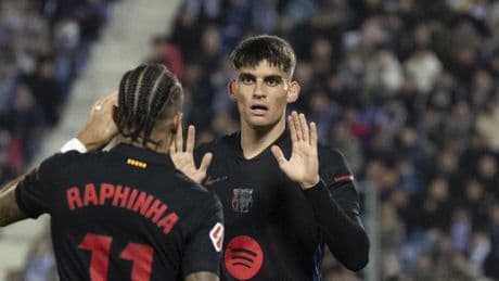 Raphinha y Gerard Martín fabrican el autogol del Leganés