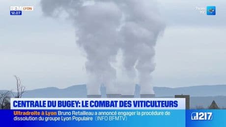 Ain: le combat des viticulteurs pour débaptiser la centrale nucléaire du Bugey