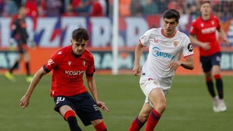 Las mejores imágenes del Osasuna - Sevilla