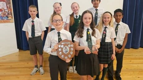 St Cuthbert’s are named Hamilton Sports Council’s Primary School of the Year