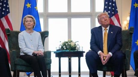 Zollstreit: Trump und von der Leyen beginnen Gespräch über Handelsabkommen