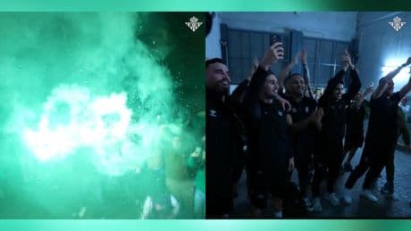 El Betis desata la euforia en Heliópolis: &quot;¿Cómo se puede tatuar este vídeo?&quot;