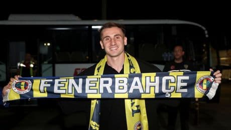 Fenerbahçe'nin yeni transferi Kerem Aktürkoğlu İstanbul'a geldi!