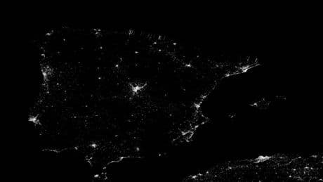 Estas sí son de verdad: por fin tenemos las imágenes del apagón en España vistas desde el espacio