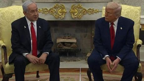 NETANYAHU YİNE ABD'YE GİDİYOR | Pazartesi günü Beyaz Saray’da Trump’la görüşecek