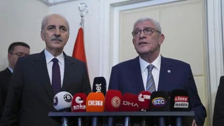 Numan Kurtulmuş'tan, İYİ Parti'ye ziyaret