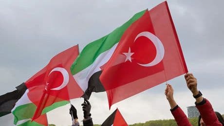 Türkiye, Filistin için dünyanın dört bir yanında harekete geçti