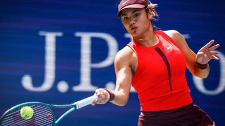 Emma Raducanu wins first US Open match since lifting title FOUR YEARS ago thanks to help of doctor who massages horses