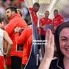 Passenger accuses Sydney Swans AFL team of using commercial flight like their 'private jet' after bizarre experience she photographed