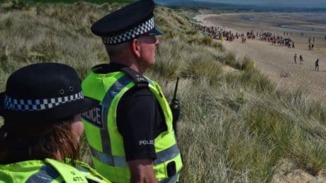 Teenager from East Kilbride dies after disturbance on Irvine beach