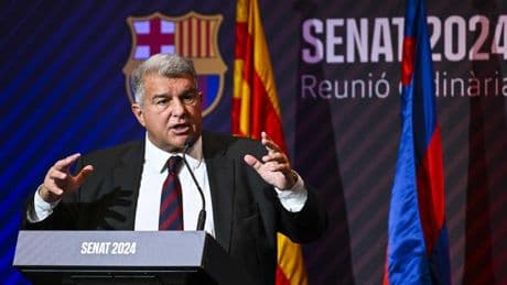 Joan Laporta, ante el Senado este miércoles