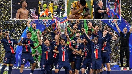 PSG 5-0 Inter Milan: Dominant French giants WIN the Champions League for the first time after one-sided final as Desire Doue scores twice in masterclass