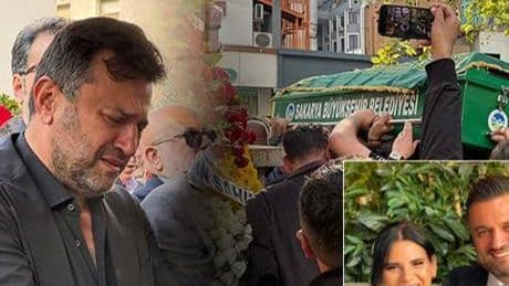 Bülent Uygun kızını gözyaşları içerisinde son yolculuğuna uğurladı