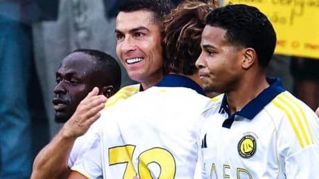 El &#039;recuerdo&#039; de Cristiano tras marcar en el debut de Joao