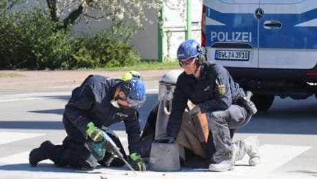 Bauindustrie: Anklage nach Zementwerk-Blockade in Leimen erhoben