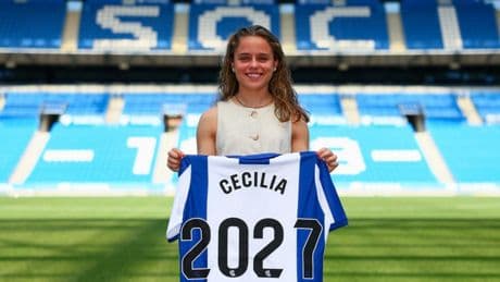“La Real Sociedad es mi casa”: Cecilia Marcos amplía su vínculo hasta 2027
